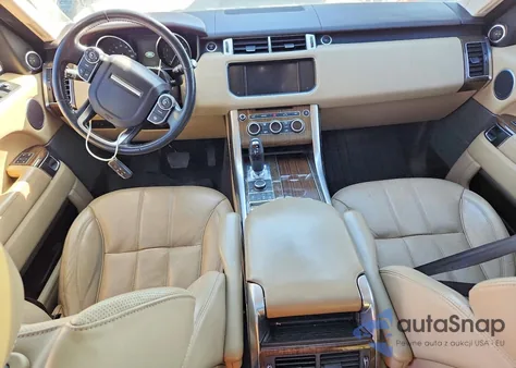 2016 Land Rover Range Rover Sport Hse из США, поврежденный, VIN SALWR2PF6GA663995